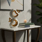 Double Heart Decorative Showpiece